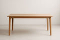 Table Rectangulaire en Bois Clair 180x90x75 cm