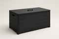 Coffre de rangement extérieur en plastique noir 120x56x40 cm